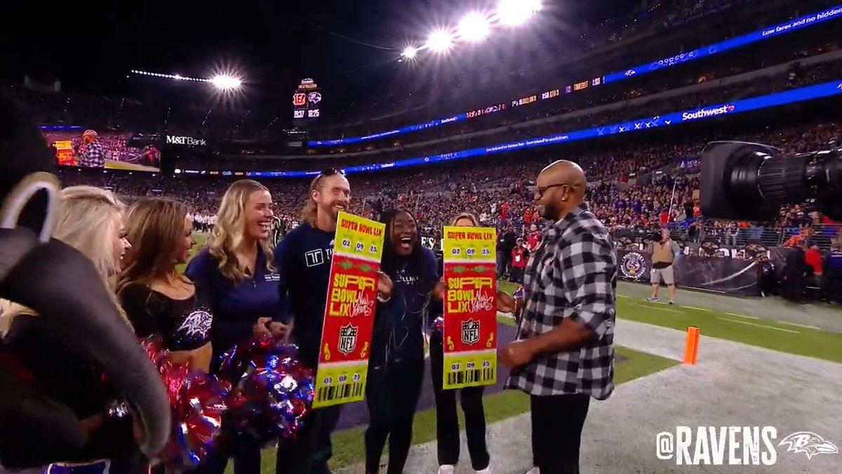 During last night’s #SaluteToService game, the Pat Tillman Foundation recognized Baltimore native and Tillman scholar Adrienne Kambouris. Brandon Williams also helped us surprise Adrienne with Super Bowl tickets!! 💜