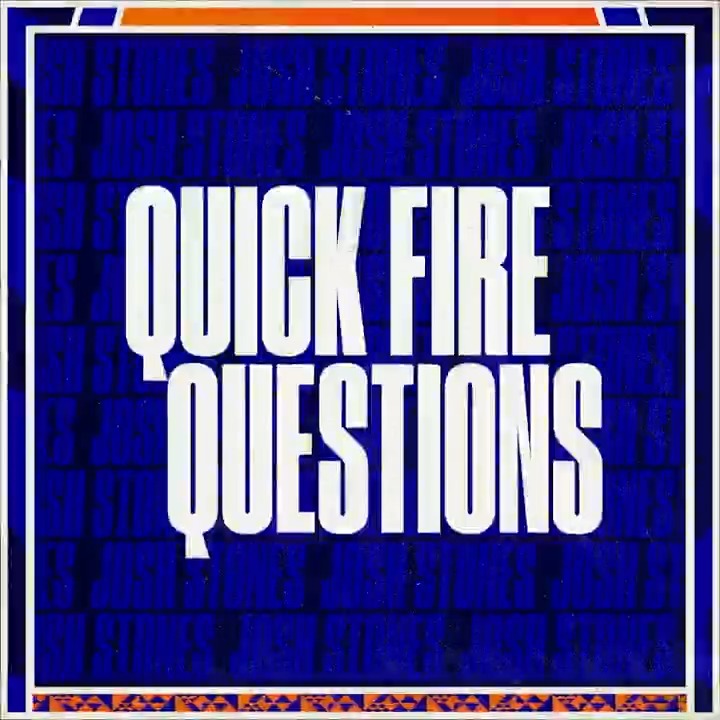 🤔 Josh Stones: Quick-fire questions. #oafc