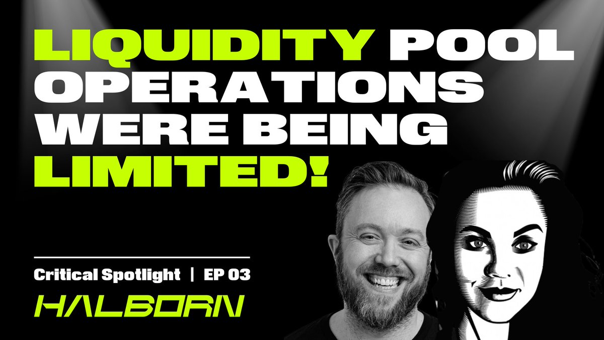 💡 What leads to restricted access in liquidity pools? 🤔 In our third Critical Spotlight episode, Isabel Burruezo Lopez, Principal Security Engineer at Halborn, explains DoS vulnerabilities in liquidity pools and practical security measures for #blockchain developers. 🛡️