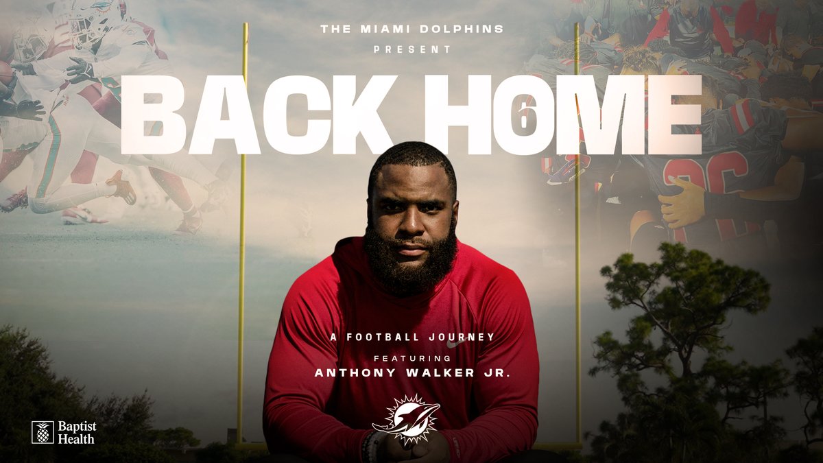 Inspiring the next generation of football players. Back Home, ft. Anthony Walker Jr., is live now on YouTube 📺