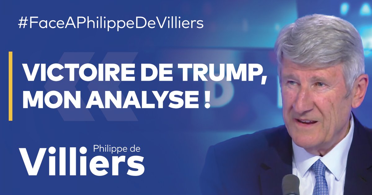 🎙️Donald #Trump est un homme intelligent, fantasque, mais qui a su parler à tout ce "petit" peuple des dépossédés, des expatriés de l'intérieur qui l'ont porté au pouvoir. 🔴Voir l'émission complète : 🤳Rejoignez-moi sur les différents réseaux sociaux : #FaceAPhilippeDeVilliers #FADV #CNews