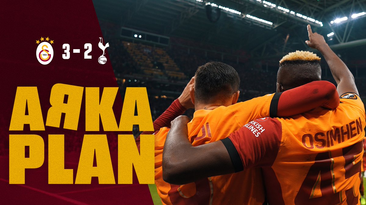 🎬 #ArkaPlan | Galatasaray 3-2 Tottenham 𝐘𝐀𝐘𝐈𝐍𝐃𝐀! 💛❤️ Avrupa Ligi grup aşamalarının 4. maçında aldığımız galibiyetin hiçbir yerde göremeyeceğiniz detaylarını, Galatasaray YouTube KATIL’da izleyebilirsiniz! 🔥 Tamamını izlemek için 👇