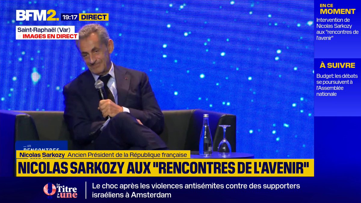 "Nous n'avons pas les moyens d'avoir un million d'enseignants" clame Nicolas Sarkozy