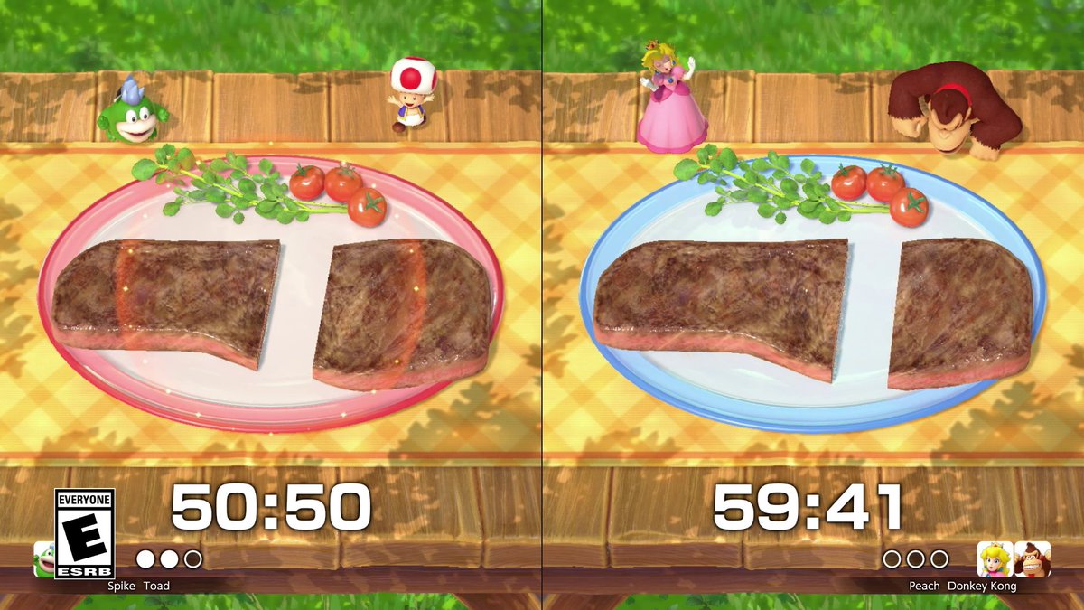 *stomach growl intensifies* #SuperMarioPartyJamboree 🥩: