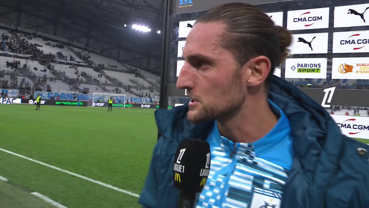 🗣️ | Les mots d'Adrien Rabiot au micro d'Ambre : "Auxerre sont là pour jouer le maintien et nous on est là pour jouer le titre" 🤕👀 #OMAJA