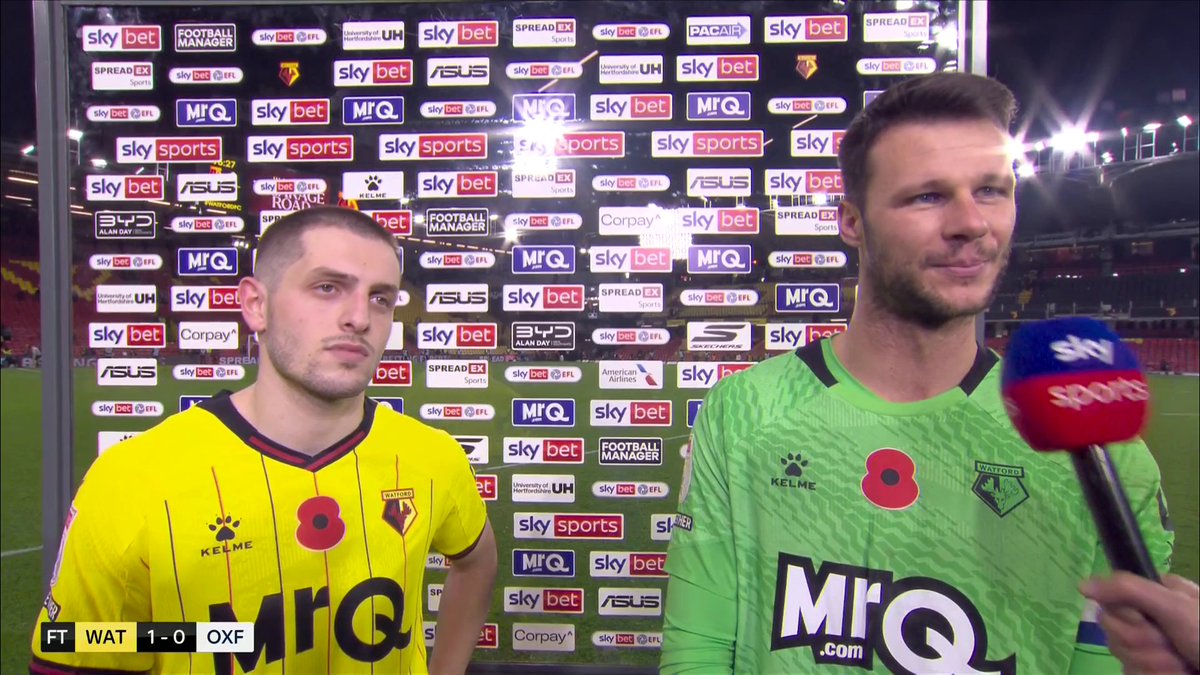 "I always tell my son to watch Giorgi... the way he dribbles with the ball is just phenomenal!" 🌟 Watford's Daniel Bachmann waxes lyrical about the ability of his Hornets teammate Giorgi Chakvetadze 🗣