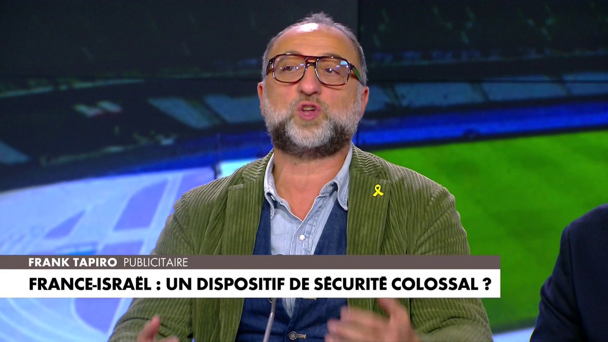 Franck Tapiro assure que «la meilleure réponse (à l'antisémitisme) est de remplir le Stade de France» lors de France-Israël