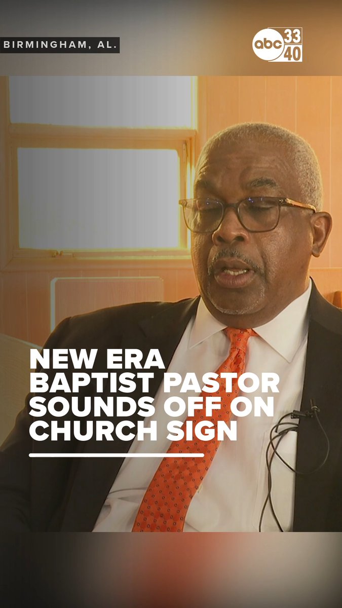 Pastor Michael Jordan, pastor of New Era Baptist Church in Birmingham, addressed the meaning of the signage displayed at his church saying he encourages pastors to ensure they are teaching a standard of morality --- Tap to read more.