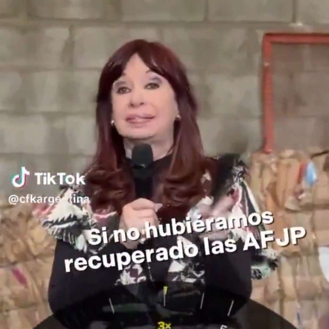 "AFJP": Por las declaraciones de Cristina Kirchner