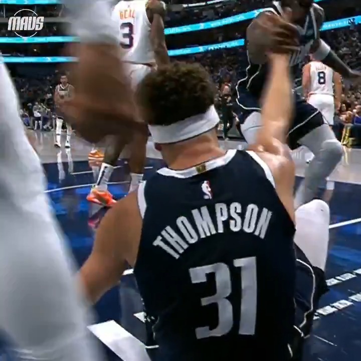 El pase de Luka Doncic a Klay Thompson. 😮💨🏀 #MFFL