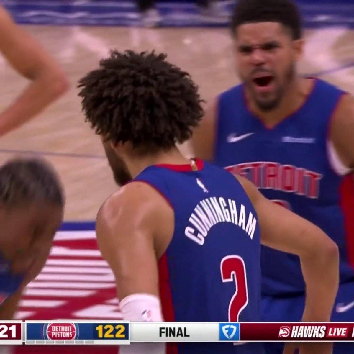 CADE CUNNINGHAM GAME-WINNING BUCKET AND THE BLOCK 😤
