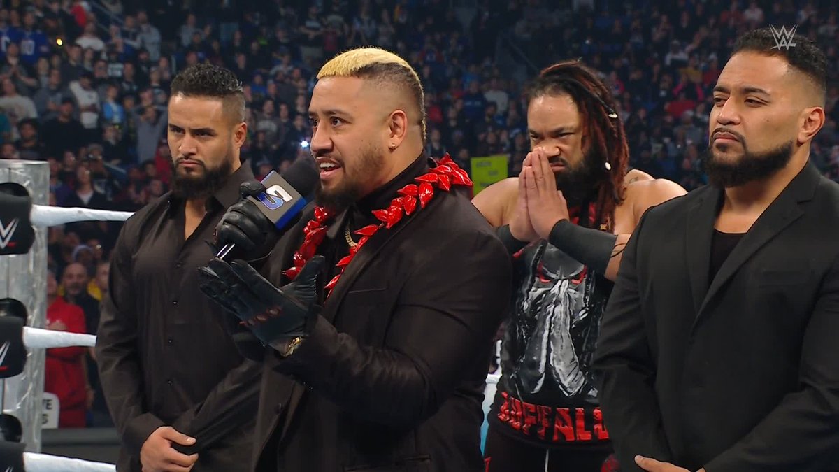 TEAM ROMAN vs. TEAM SOLO at #SurvivorSeries #WarGames??? 🔥🔥🔥 Solo's 5th member? Sami Zayn. 😳 #SmackDown