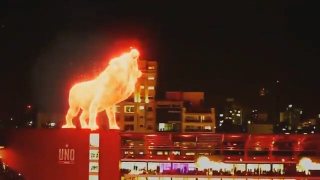 Un día como hoy, pero hace 5 años se llevaba a cabo la primera de las dos noches donde los hinchas de Estudiantes entramos al nuevo Hirschi por primera vez. A parte del partido que se realizó con las glorias del club, se pudo ver este hermoso león.