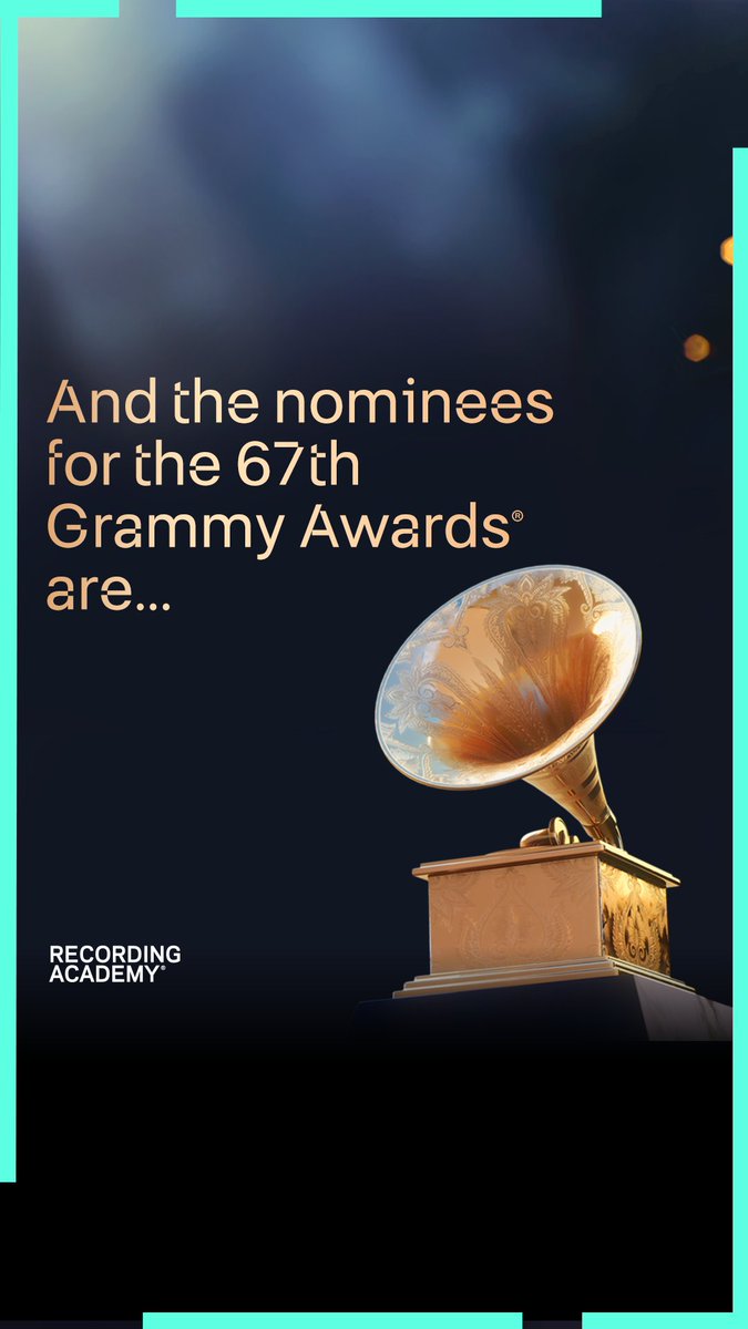 ✨ We're feeling all the amazing energy from this year's #GRAMMYs nominations! 🎉 Congrats to all of the nominees and thanks for sharing your special moment with us. 🎤 Stay tuned for more excitement ahead on Music's Biggest Night! Who are you looking forward to seeing on Feb. 2?