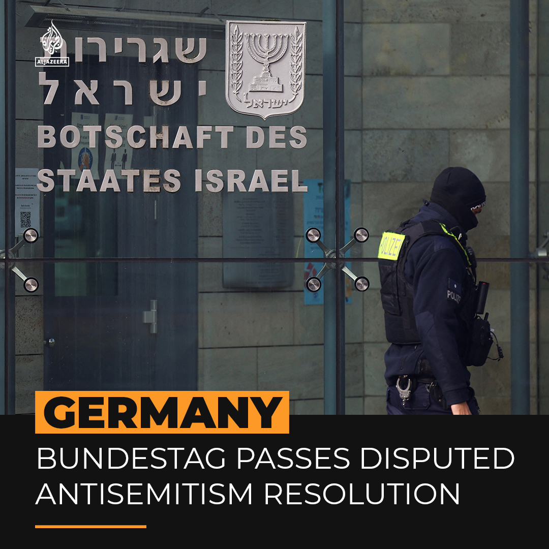 Germany's Bundestag has passed a controversial motion equating criticism of Israel with antisemitism. Dozens of Jewish academics opposed the resolution, saying it will endanger Jewish Germans by associating them with the actions of the Israeli government.