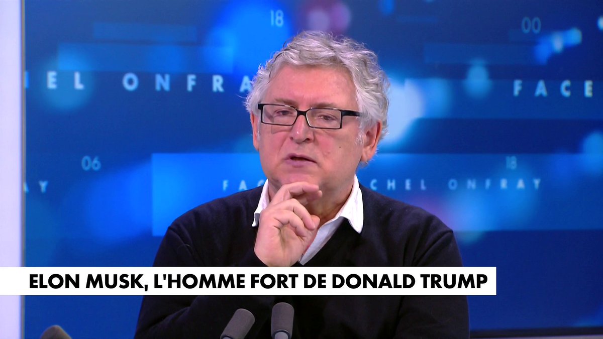 Michel Onfray, philosophe : «Elon Musk est un génie mais un fou en même temps», dans #FaceAMichelOnfray