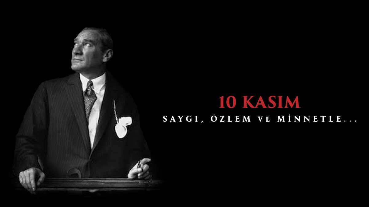 Seni göremesek de fikirlerini ve duygularını anlıyor, mirasına sahip çıkıyoruz. Saygı, özlem ve minnetle… #Atatürk #10Kasım