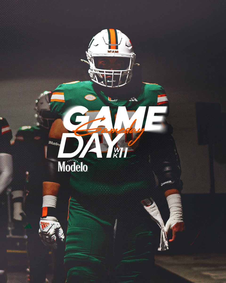 Keep the main thing the main thing. #GoCanes