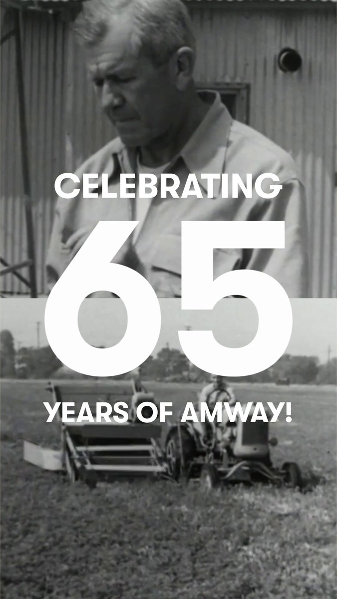 ✨ 65 years of Amway! From our commitment to health and wellbeing to our spirit of innovation and entrepreneurship, we’re proud to empower the success of our ABOs. Together, we’re making a difference around the world and helping people live better, healthier lives. #Amway