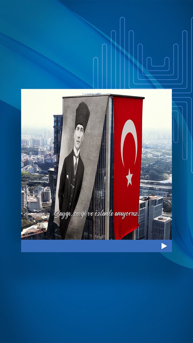 Türk ve dünya tarihine adını altın harflerle yazdıran Cumhuriyetimizin kurucusu Gazi Mustafa Kemal Atatürk’ü, aramızdan ayrılışının 86. yılında saygı, minnet ve rahmetle anıyoruz. #10Kasım