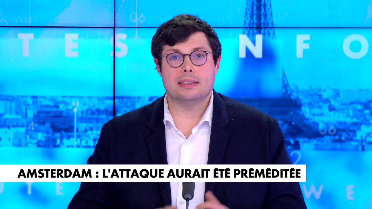 Pour Kévin Bossuet, professeur d’histoire, l’agression des supporters israéliens à Amsterdam était un «mini 7-Octobre», dans #180MinutesInfoWE