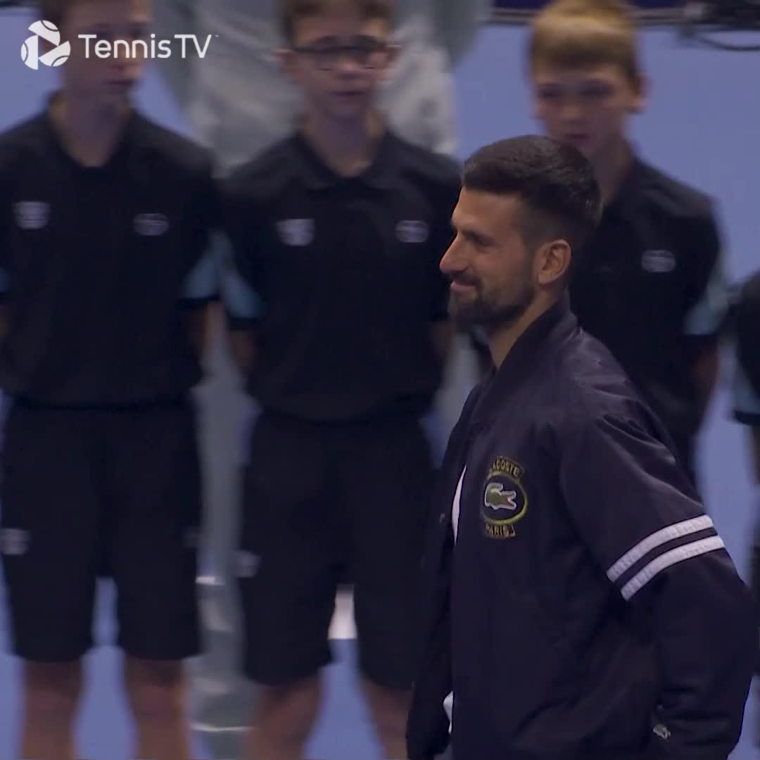There's no place like home ❤️ Belgrade welcomes its very own Novak Djokovic onto court! Novak Djokovic