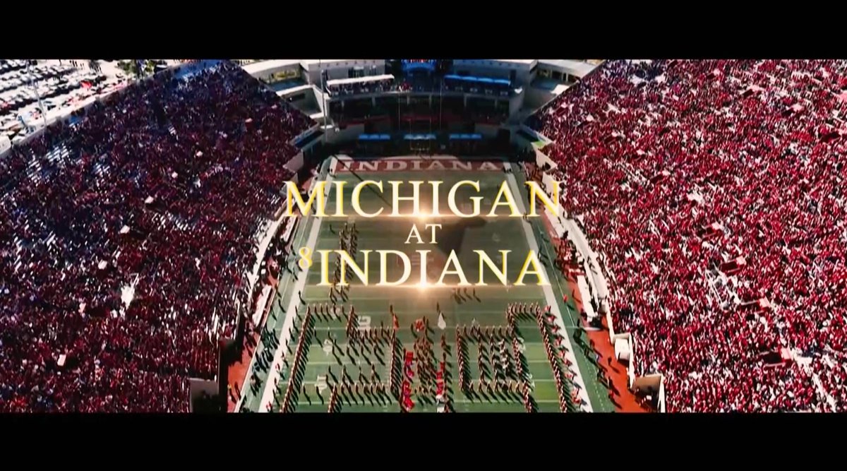 "I experienced first-hand how the power of one can single-handedly upend the status quo and drive success." -- Former Indiana QB Trent Green on coach Curt Cignetti Indiana Football looks to stay unbeaten today against the defending national champs Michigan Football at 3:30PM ET on CBS and Paramount+
