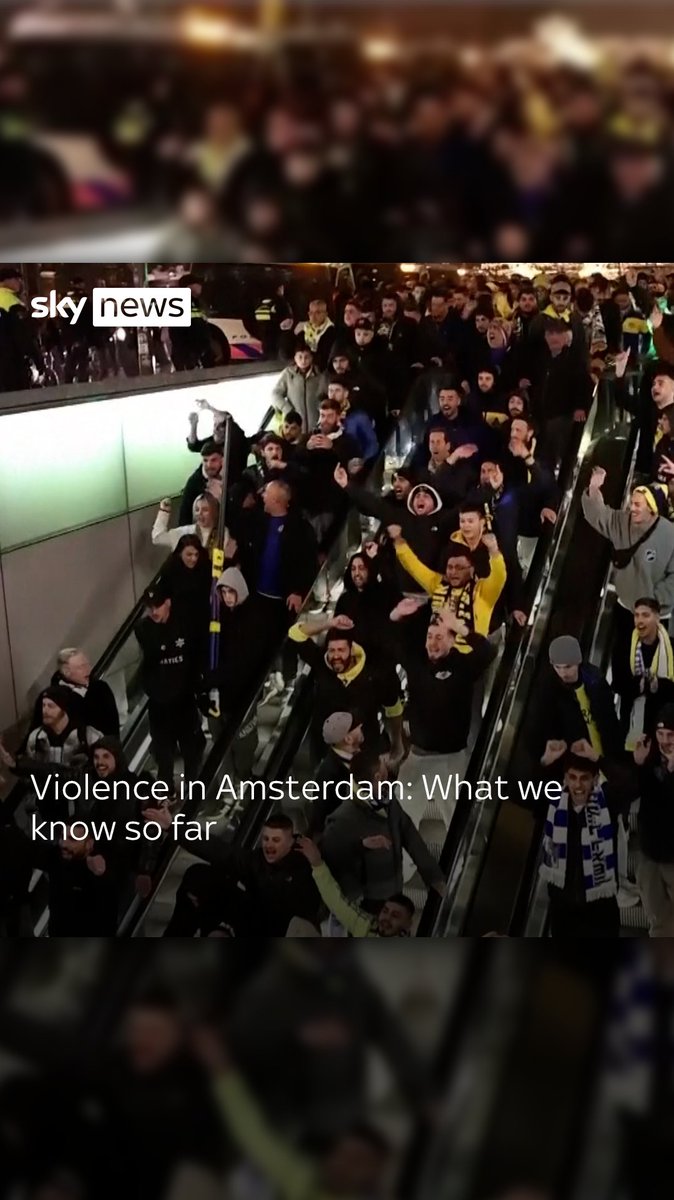 Violence in Amsterdam: What we know so far Police in Amsterdam arrested 62 people following violence in the city on Thursday night. The city’s mayor, police force, UK foreign secretary David Lammy and others condemned antisemitic violence.