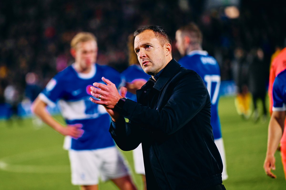 "To drop points in a game like that, is very disappointing." 💬 Chris Davies' take on today's 1-1 draw with Northampton Town.