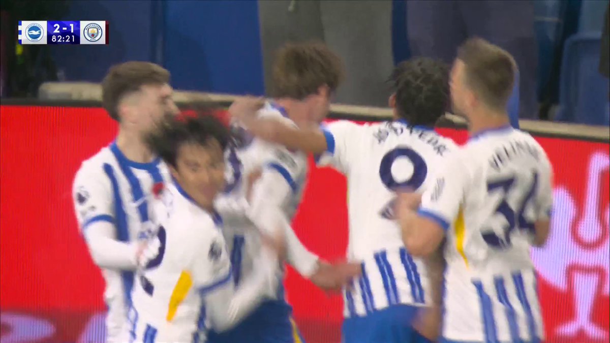 Matt O'Riley on his Premier League DEBUT! 🤯 What a turnaround from Brighton! 💥