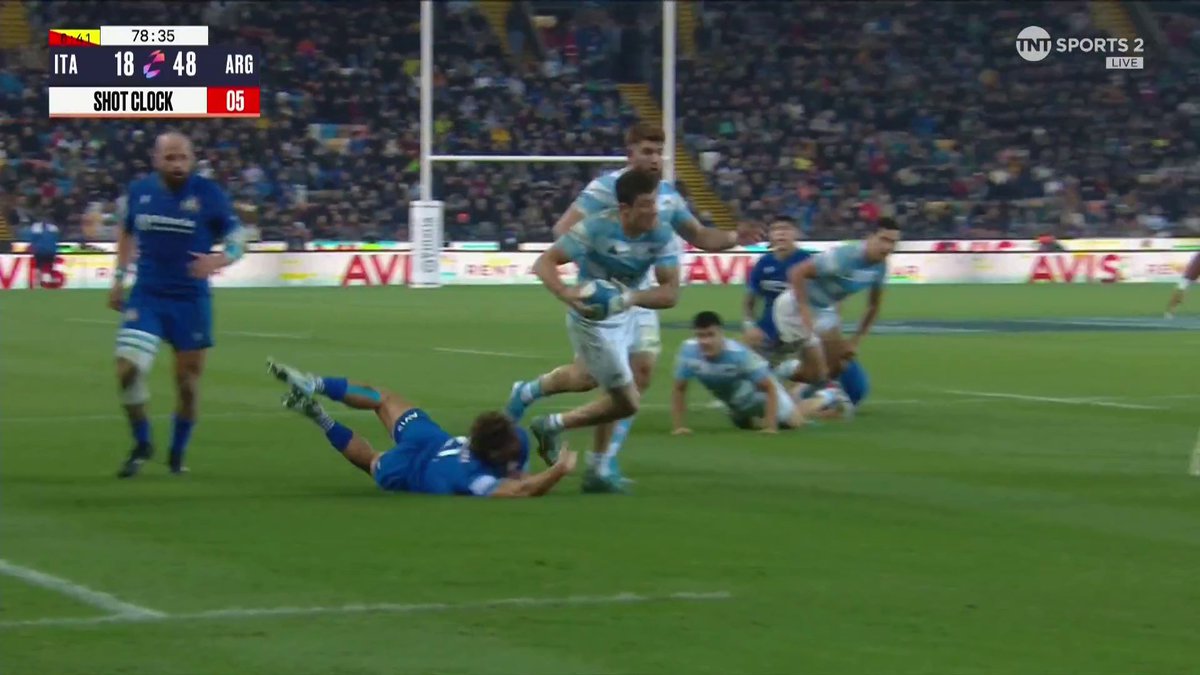 🤩 Wow. Wow. Wow! 👏 What a way to finish the match, @LosPumas score the best of their night! #ITAvARG | #AutumnNationsSeries