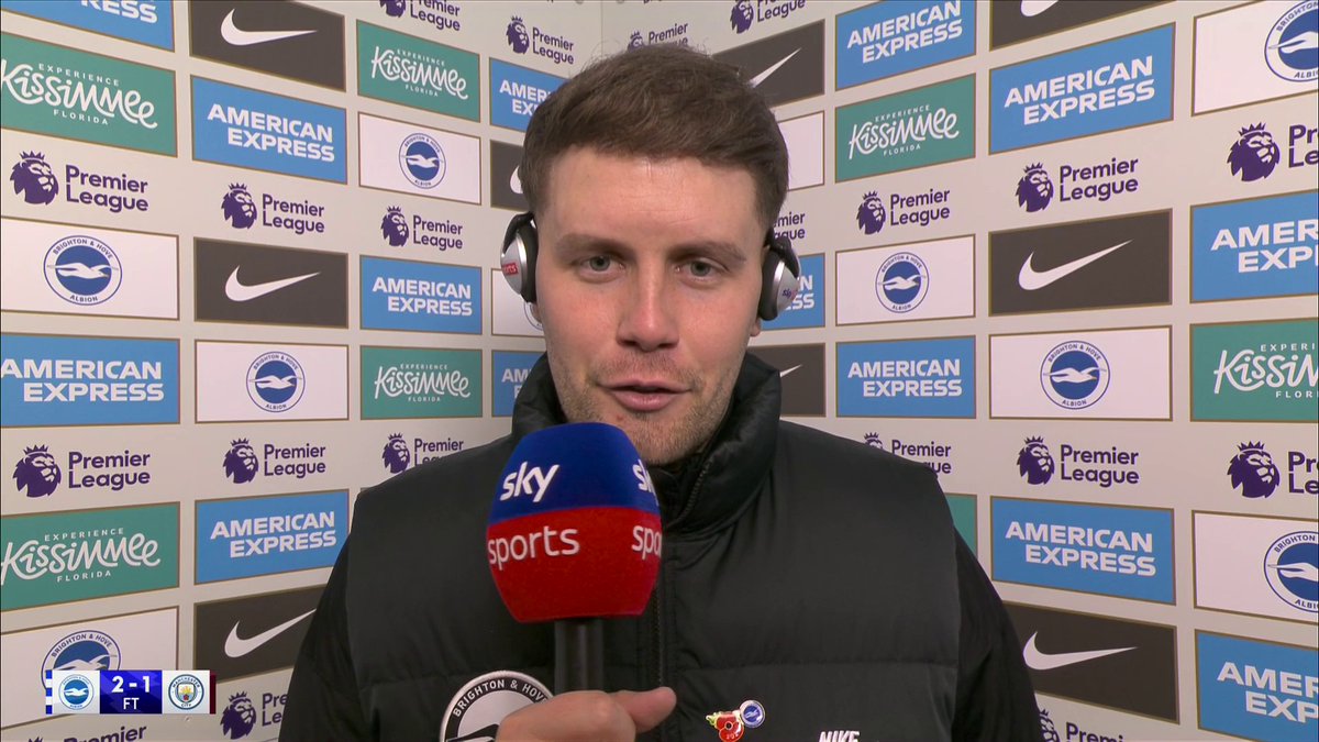 "It's so important to stay humble" Fabian Hürzeler after beating Manchester City, Manchester United and Tottenham at the Amex this season 👏
