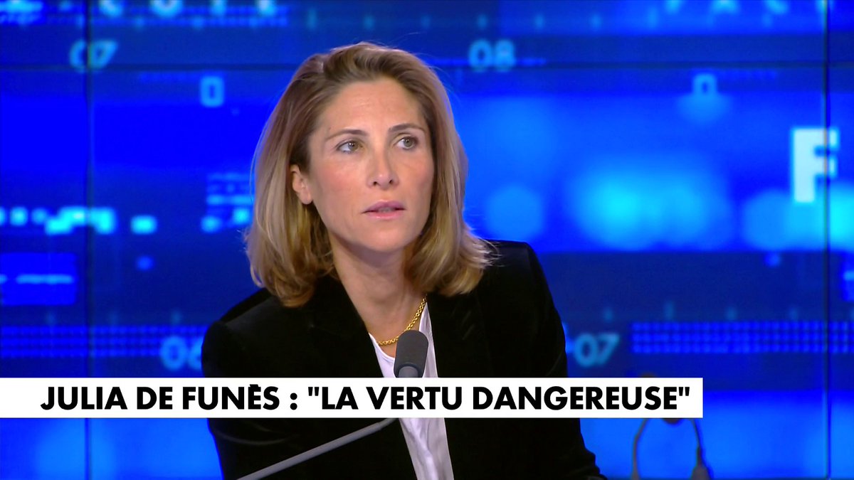 Julia De Funès, sur la sortie de son nouveau livre : «La bien-pensance est cette soumission aux idéologies positives», dans #FaceABockCote