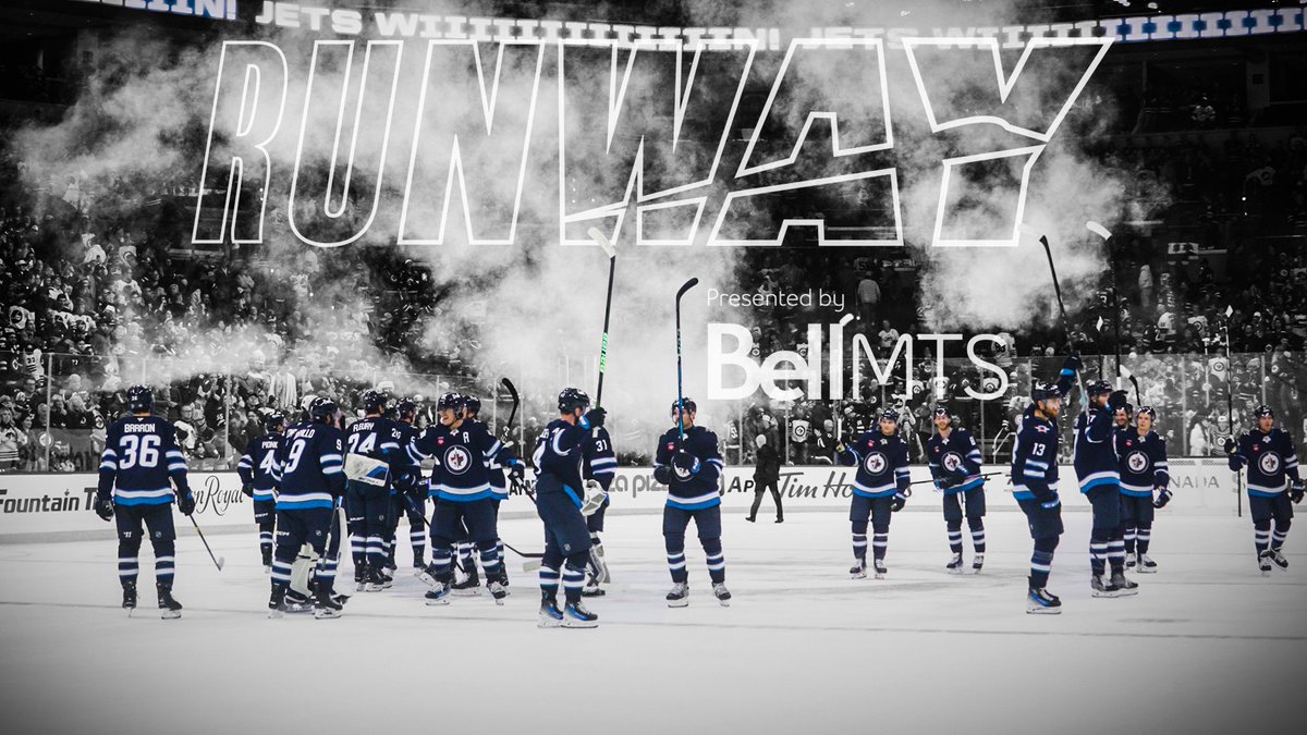 "Oh [frick] YEAH!" Bryan Little was mic'd up for his final lap as a Jet 🥹 RUNWAY, presented by Bell MTS