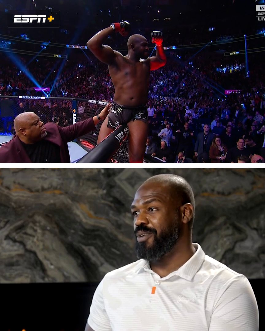Jon Jones was disappointed that his return fight with Ciryl Gane at UFC 285 was so short #UFC309