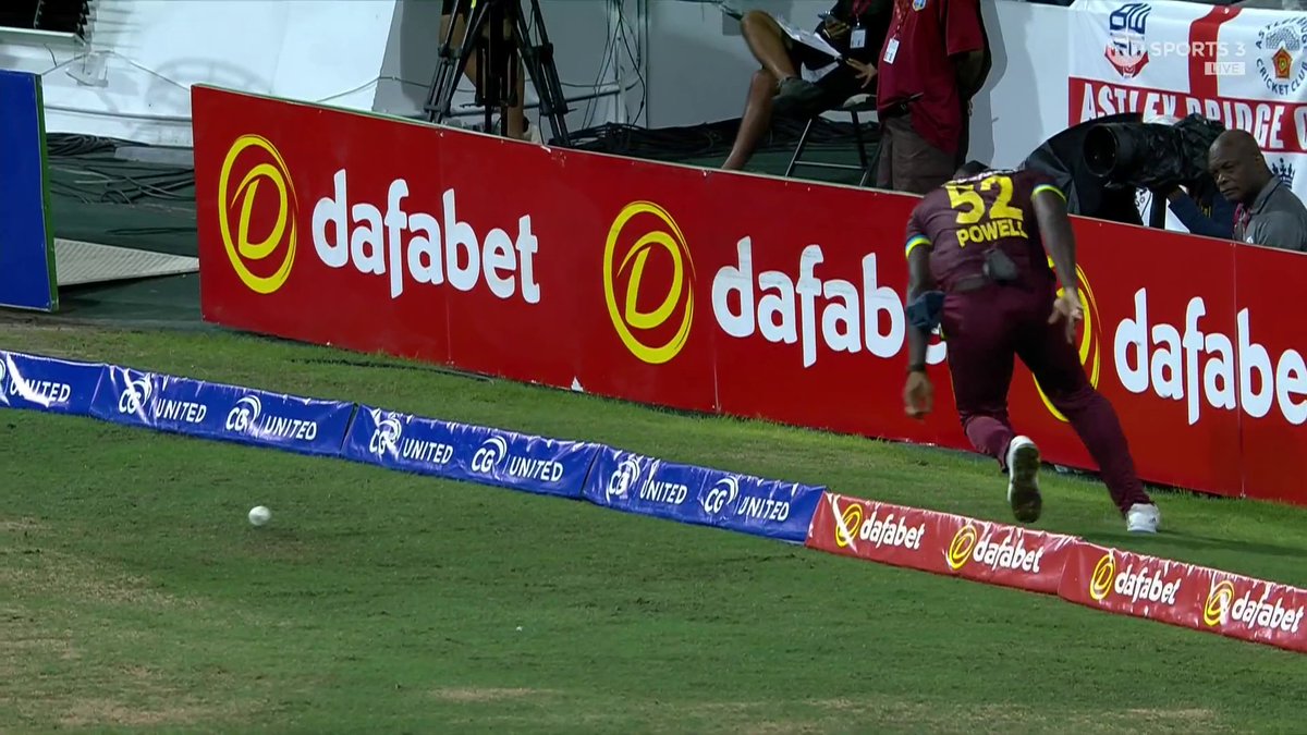 Powell won’t want to see this again 🙈 Watch #WIvENG on TNT Sports & discovery+ UK 📺