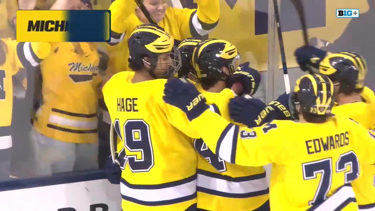 Werner's fifth of the season from Edwards and Felicio and Michigan leads 2-0!