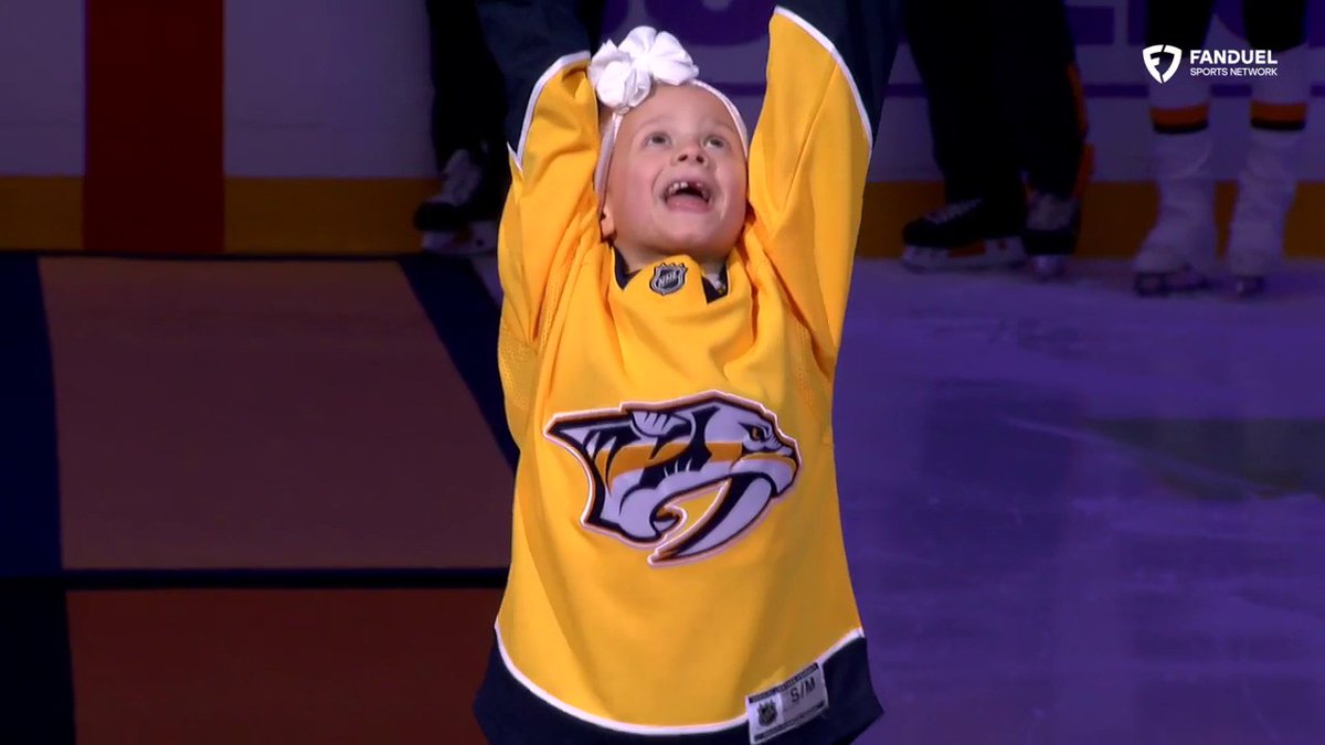 A moment Harper will never forget. 💛