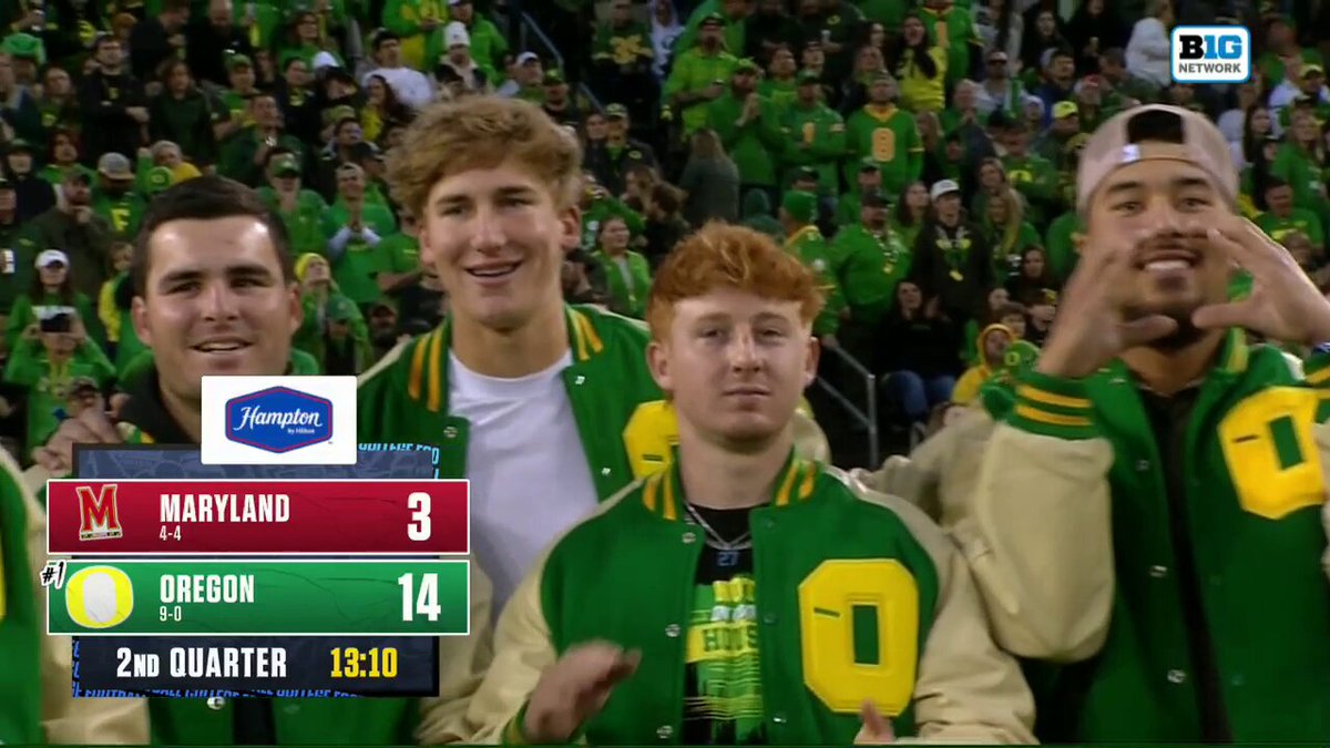 It’s insane that Bryce Boettcher is gonna become and Oregon legend‼️ Just a kid from Eugene man ❤️🌲