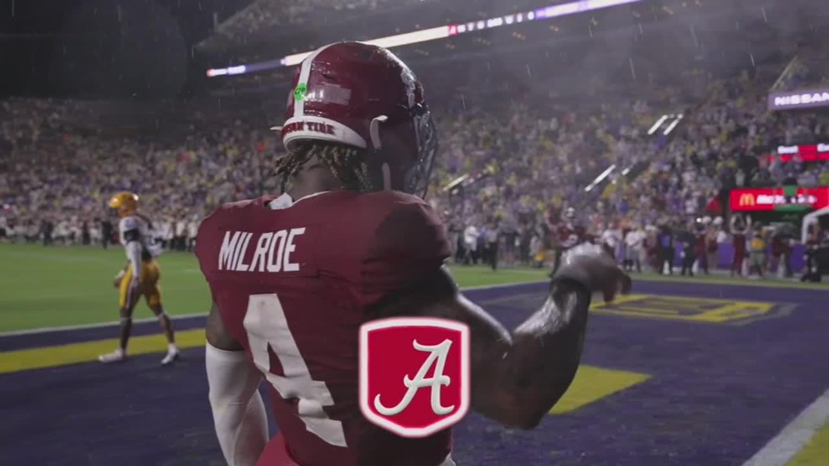 He like DAT. Jalen Milroe 📺: ABC
