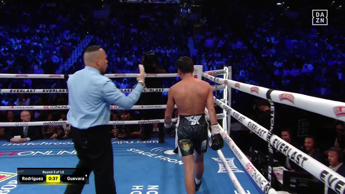 BAM DROPS GUEVARA IN THE THIRD ROUND 👀 #EnnisChukhadzhian | #RodriguezGuevara | Exclusive deals LIVE on DAZN