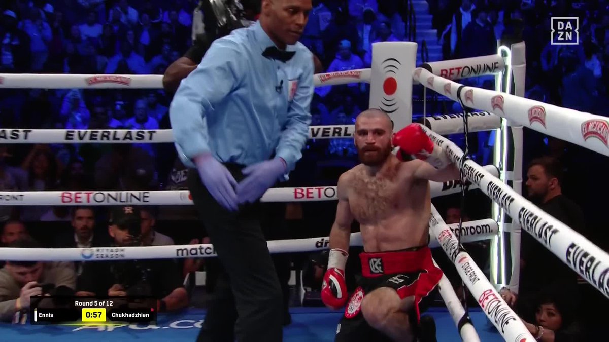 BOOTS DROPS CHUKHADZHIAN!!! 😳 #EnnisChukhadzhian | #RodriguezGuevara | Exclusive deals LIVE on DAZN