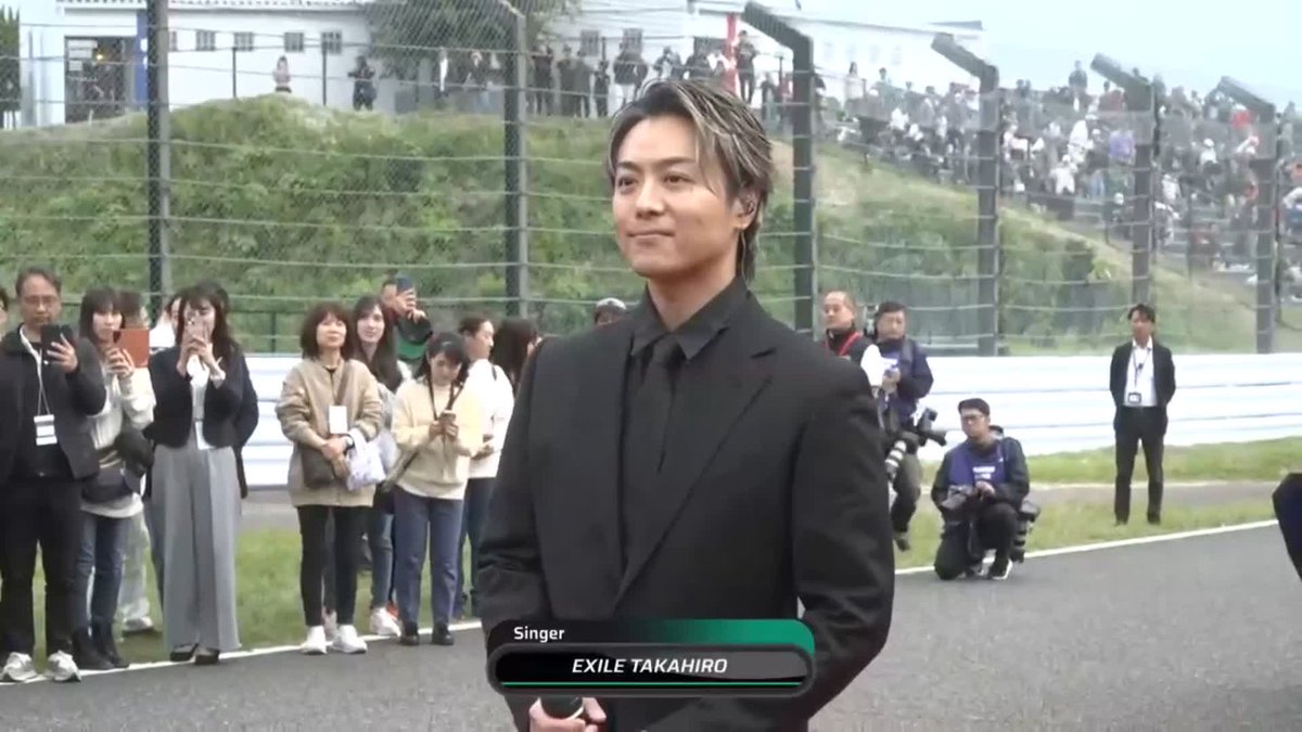 EXILE TAKAHIROさんによる 国家独唱🇯🇵 #鈴鹿最終決戦 いよいよ始まります🔥 #スーパーフォーミュラ 2024 第9戦【最終戦】#鈴鹿サーキット 徹底LIVE配信📡 🔽ご視聴/ご購入は🔽 #SFormula #SuperFormula #SFjp #jspoms