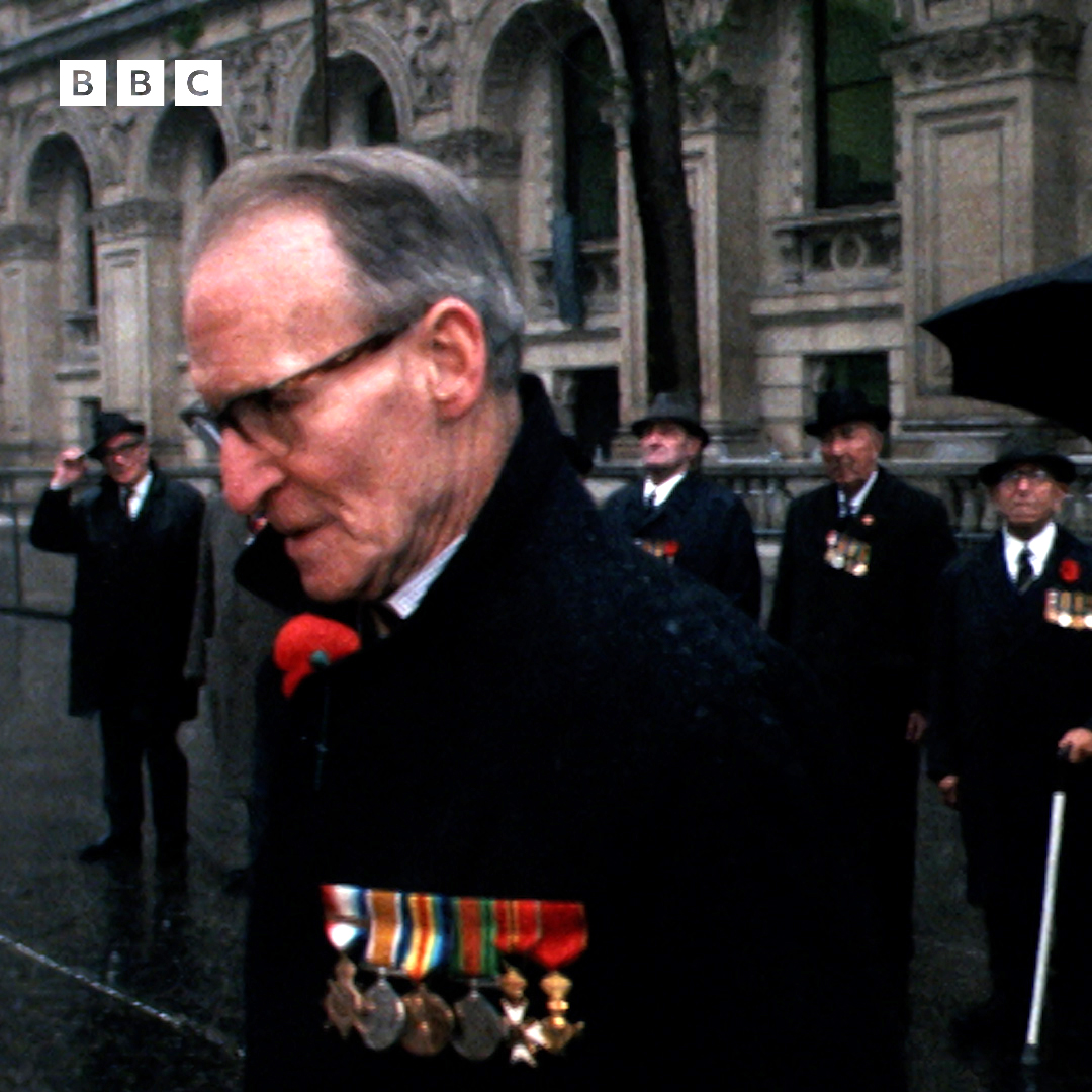 Back in 1974, the Old Contemptibles continued their annual tradition of paying respect to their fallen colleagues and those who survived the experiences of Flanders between 5 August and 22 November of 1914. #bbcarchive #oldcontemptibles #britishexpeditionaryforce #worldwarone