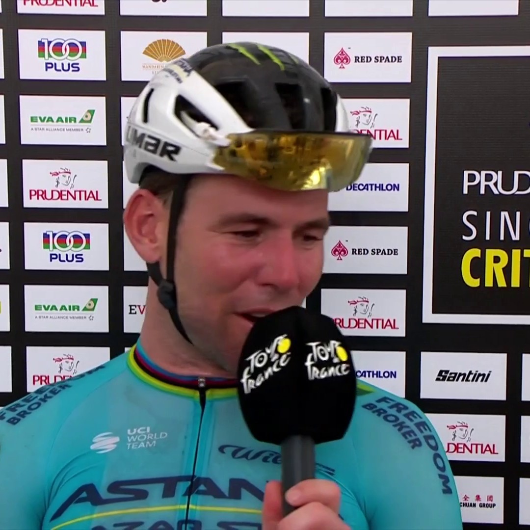 20 years and 166 wins later, Mark Cavendish is still just a man who loves cycling ❤️ Emotional words from the Manxman 👏