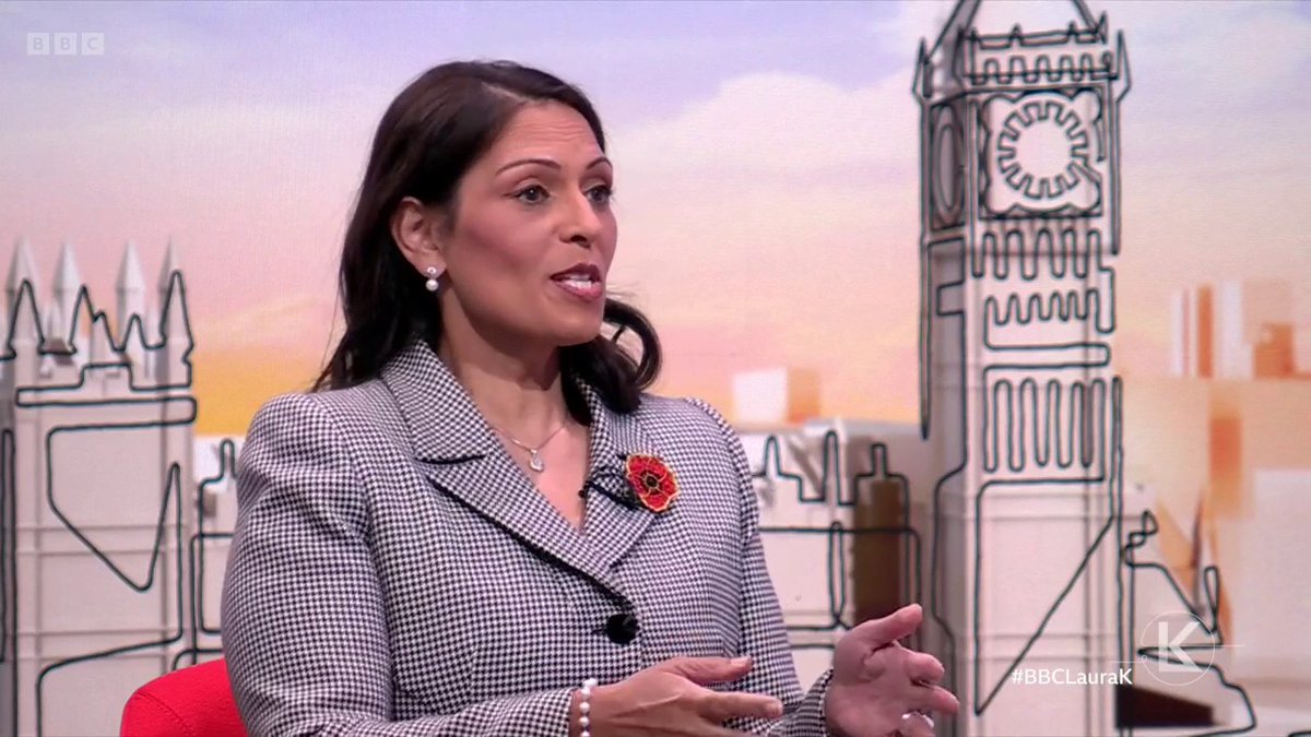 “It’s really important… that we are spending [2.5% of GDP], or even more” Shadow foreign secretary Priti Patel says the Conservatives want to see an increase in defence spending but don’t think it would require tax rises or spending cuts #BBCLauraK