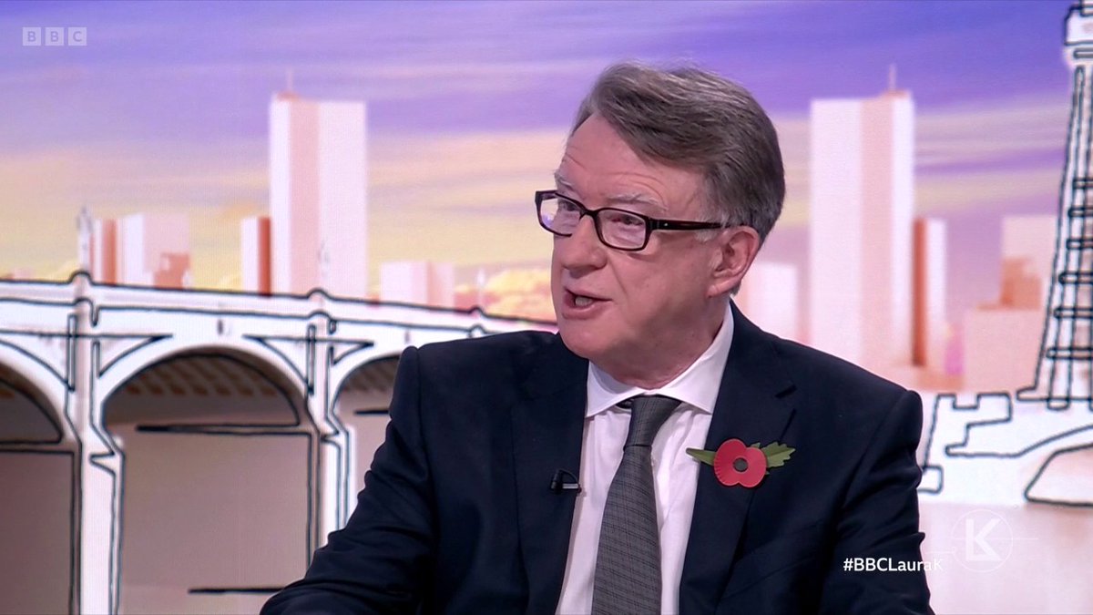 "If President Trump abandoned Europe... the US would lose allies... and would reduce its influence in the rest of the world" Former UK cabinet minister Peter Mandelson says there's "almost zero possibility" US will scale back foreign policy #BBCLauraK