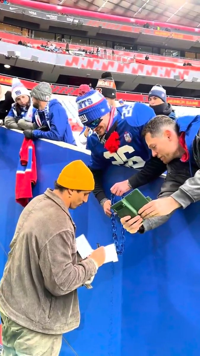 .New York Giants fullback Jakob Johnson was born and raised in Germany. He's taking it all in for this homecoming. ❤️🇩🇪 NFL Deutschland 📺: #NYGvsCAR on NFL Network 📱: Stream on #NFLPlus