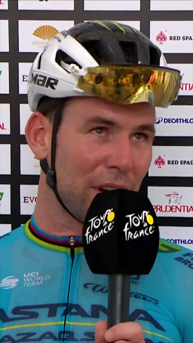 “I realized in the last five laps, was the last 15km of my career.” An emotional Mark Cavendish reflects on an epic career after his final race. (🎥: Tour de France™)
