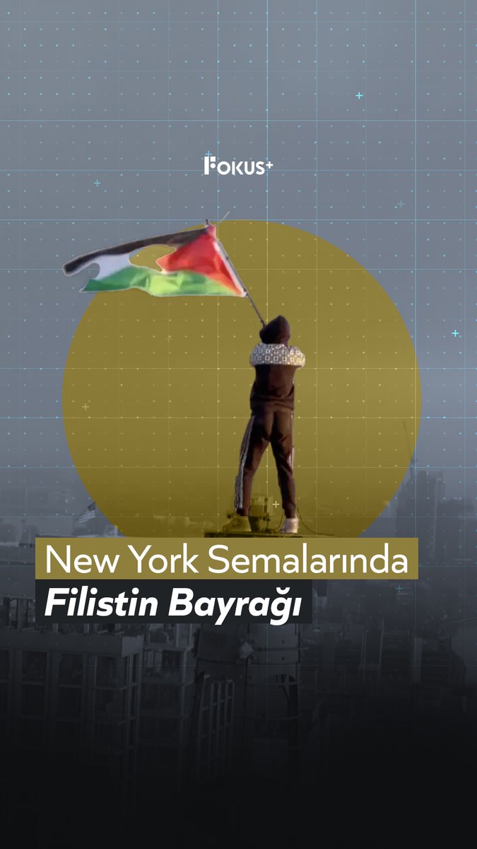 ➕ Avustralyalı serbest tırmanışçı, New York kentini birbirine bağlayan Williamsburg köprüsünde Filistin bayrağı açtı. ▪️ İsrail’in Gazze’de sürdürdüğü soykırım 400. günü geride bırakırken, dünyanın pek çok yerinde Filistin’e destek eylemleri devam ediyor.